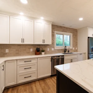 freshly remodeled kitchen